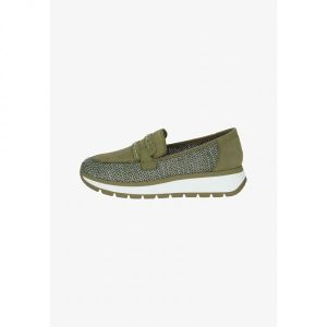 이스퀘어 4191306 Caprice Slip-ons - khaki comb