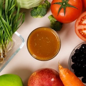 사과당근주스 [ 하늘곳간 공복비법 110ml 5봉지 ] 맛보기 착즙 야채주스 채소즙