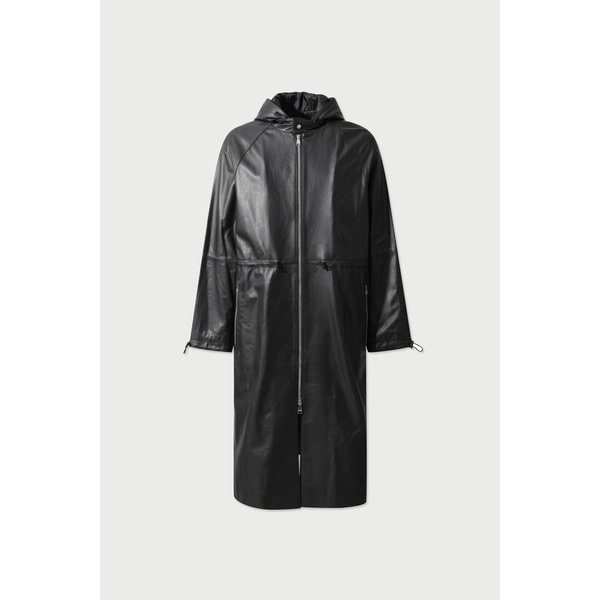 [여주점] [이로] 남성 LEATHER 롱 코트 IQJLW24701BKX