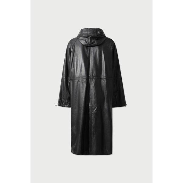 [여주점] [이로] 남성 LEATHER 롱 코트 IQJLW24701BKX