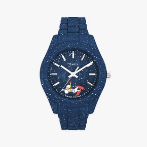 레거시 오션 x 피너츠 재생 플라스틱 패션시계 42mm