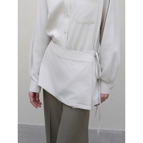 무드 레이어링 스커트 그레이시베이지 OU2045
