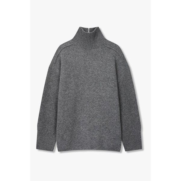 [파주점] 캐시미어 블렌드 하이넥 풀오버 니트 7125450509