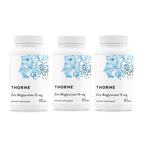 쏜리서치 징크 비스글리시네이트 15mg 60 캡슐 3팩 M290