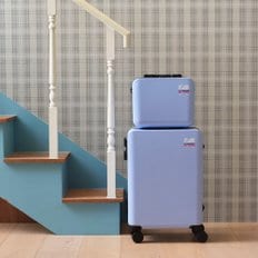 캐리어 젤로 프레임 기내용 캐리어 20인치 미니백세트 블루