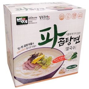 백제 일월풍면 파곰탕면 쌀국수 100g x 10개입