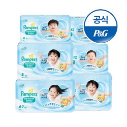 팸퍼스 2026 신제품 에어차차 썸머팬티 기저귀 3 ~ 6-7단계 (1박스)