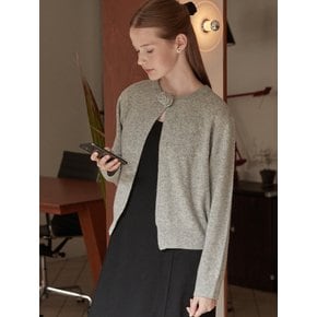 Camelia knit cardigan - Light gray