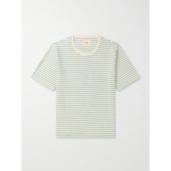 스트라이프 코튼 티셔츠 46376663162945670