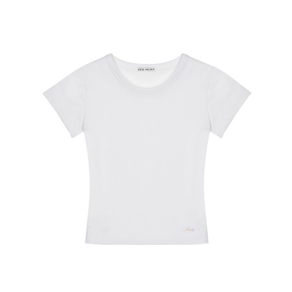 ESSENTIAL SLIM HALF TOP_NAVY