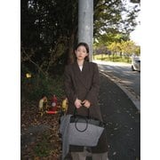 TAILORING WOOL DOUBLE COAT_KHAKI BROWN