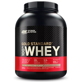골드 스탠다드 웨이 단백질 모카카푸치노 2.27kg 1개