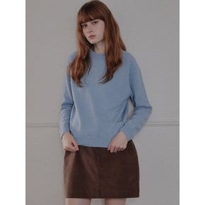 Wool Cashmere Long Sleeve knit - Blue