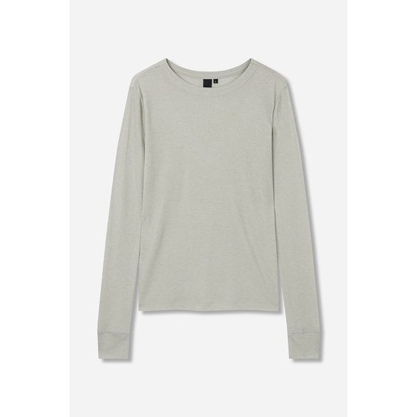 울 블렌디드 라운드 넥 티셔츠 J916202516082