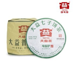 미최엄(1701) 생차 357g 1통(7편)
