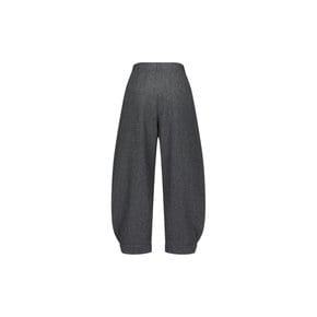 아모멘토 26FW Wool Shirring Pants, Charcoal
