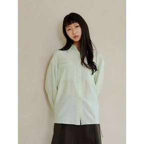 MINT OVERFIT POCKET SHIRT (LEBFABL5592)