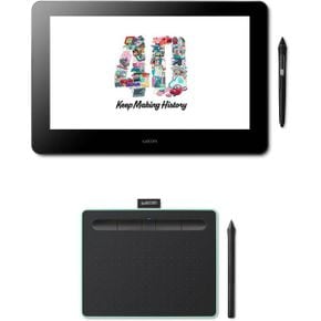 영국 와콤 신티크 프로24 Wacom Cintiq Pro 16 and Intuos Bluetooth Pistachio for Free 175581