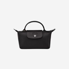 롱샴 르 플리아쥬 시티 핸들 파우치 블랙 Longchamp Le Pliage City Handle Pouch Black