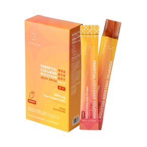 비건 고함량 3,000mg 콜라겐 비타민C 젤리스틱 망고 20g x 10포, 1박스