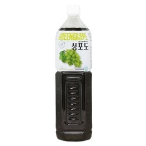 유나인 청포도원액 청포도에이드 청포도아이스티 음료베이스 1500ml