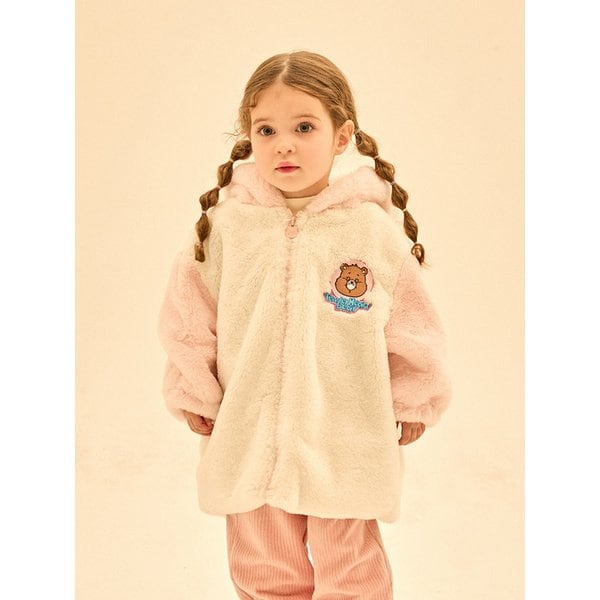 퐁실퐁실 귀달이 후드 점퍼