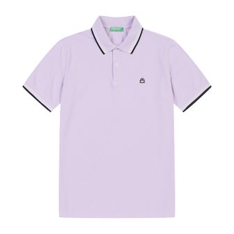 베네통 Stretch pique polo t-shirt_3WG9J318107W