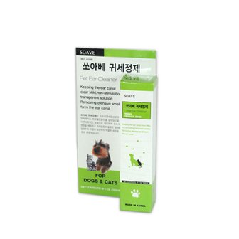 우다다냥이 쏘아베 귀세정제 120ml 반려동물용