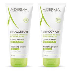 A-DERMA 아더마 제라콘포트 안티 드라이너스 너리싱 크림 200ml 2개