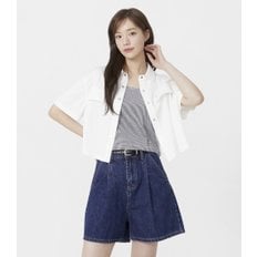 [SET]스트라이프 나시 탑 + 플랫포켓 반팔 블라우스 (PR2WB732)