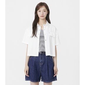 [SET]스트라이프 나시 탑 + 플랫포켓 반팔 블라우스 (PR2WB732)