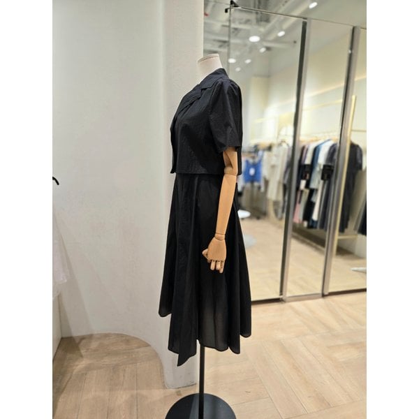 [부산점] SET] 카라반팔 JK + 허리스트링 나시  원피스(PR2WO163)