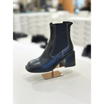 슈콤마보니 [시흥점] 스퀘어 토 첼시 부츠 (블랙) (DG3CW23520BLK)