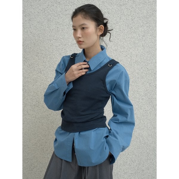 Out Pocket Shirt - [Blue]