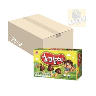 씩씩가게 초코송이 50g x 28ea 한박스