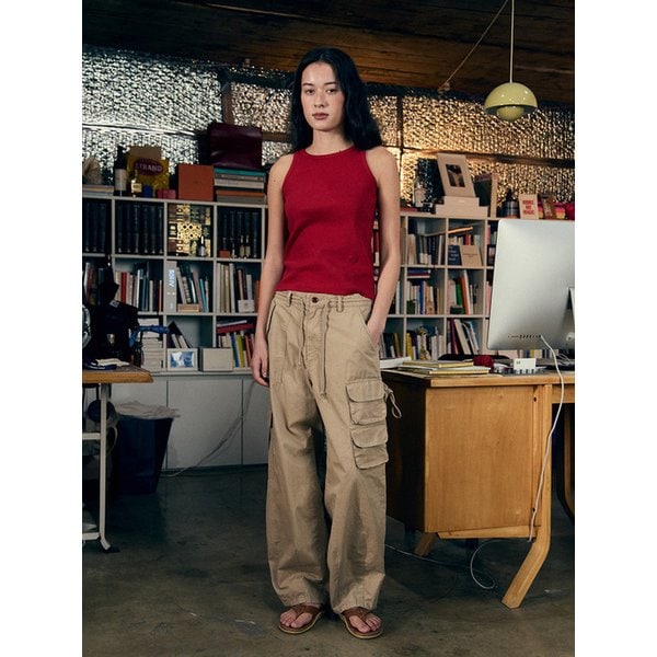 Kyoto Cargo Pants Beige_F251PT01