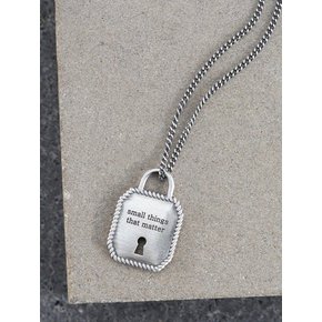 Mark Lock Necklace