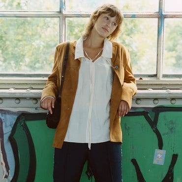 레이브 Shirring Drape Blouse VW4AB203_2color