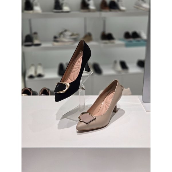 [부산점] 미셸BY탠디 포인티드 골드장식 힐(126008)