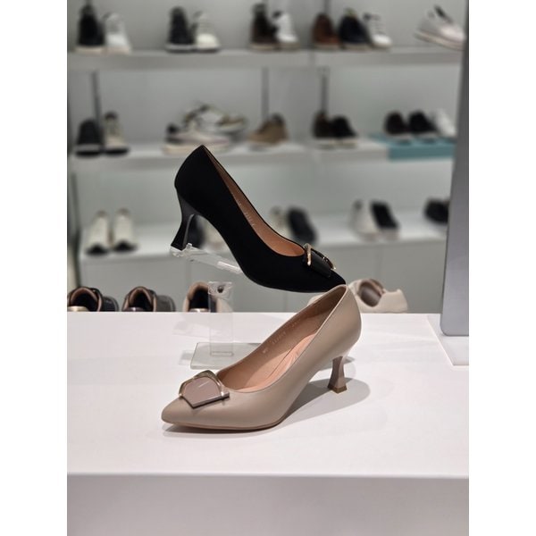 [부산점] 미셸BY탠디 포인티드 골드장식 힐(126008)