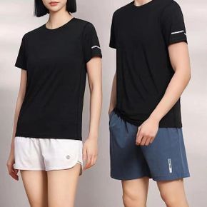 라운드넥 스포츠 무지 반팔 티셔츠 8color  교복 생_P359073669