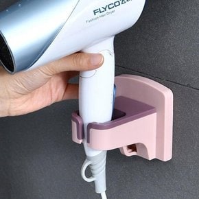 /유니크코너 욕실 드라이기 붙이는 접착식 거치대 홀더