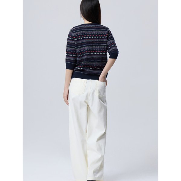 백 밴딩 리오셀 팬츠_BAPT04611IV