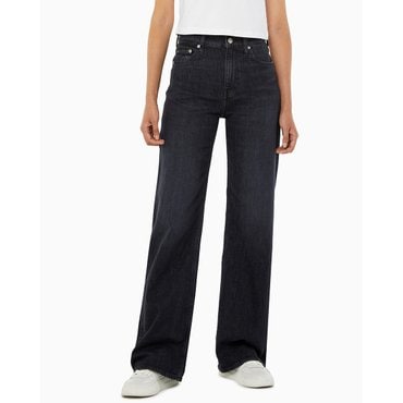 Calvin Klein Jeans 여성 하이라이즈 와이드핏 이탈리안 데님(J225108)