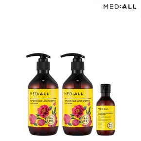 메디올 피오니블룸 샴푸 300ml 2개 + 우디샴푸 100ml