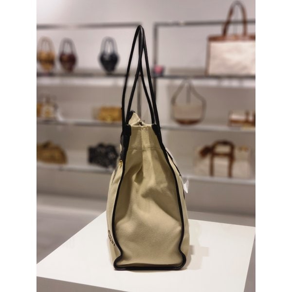 [여주점] 로고자수 패브릭 빅숄더백 (753282071081)