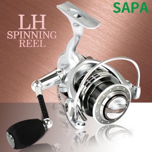 SAPA 싸파 LH 스피닝릴 4000 /CNC 핸들,원투낚시,바다낚시,14볼 베어링