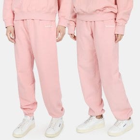 22FW 세리프 엠브로이드 팬츠(로즈핑크) SERIF SWEATPANT /국내당일발송