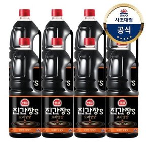 [사조대림] 해표 진간장S 요리명장 1.8L x8개