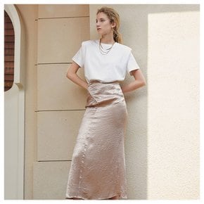 YY silk acetate fishtail skirt